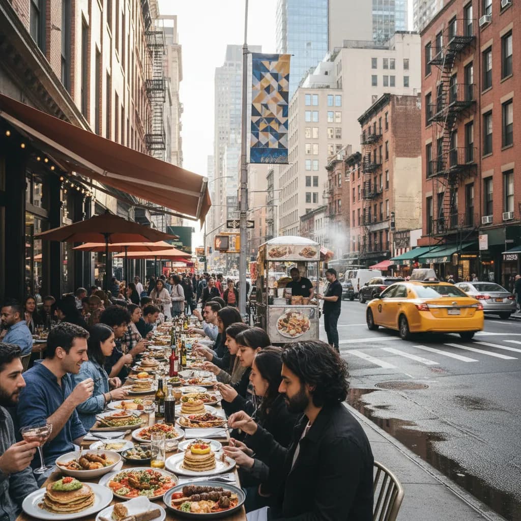 Cover image for Best Halal Brunch Spots Across NYC in NYC.