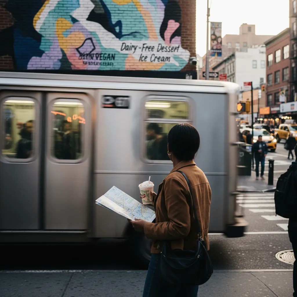 Local NYC scene for Dairy-Free Dessert Shops Across NYC Beyond Vegan Ice Cream.