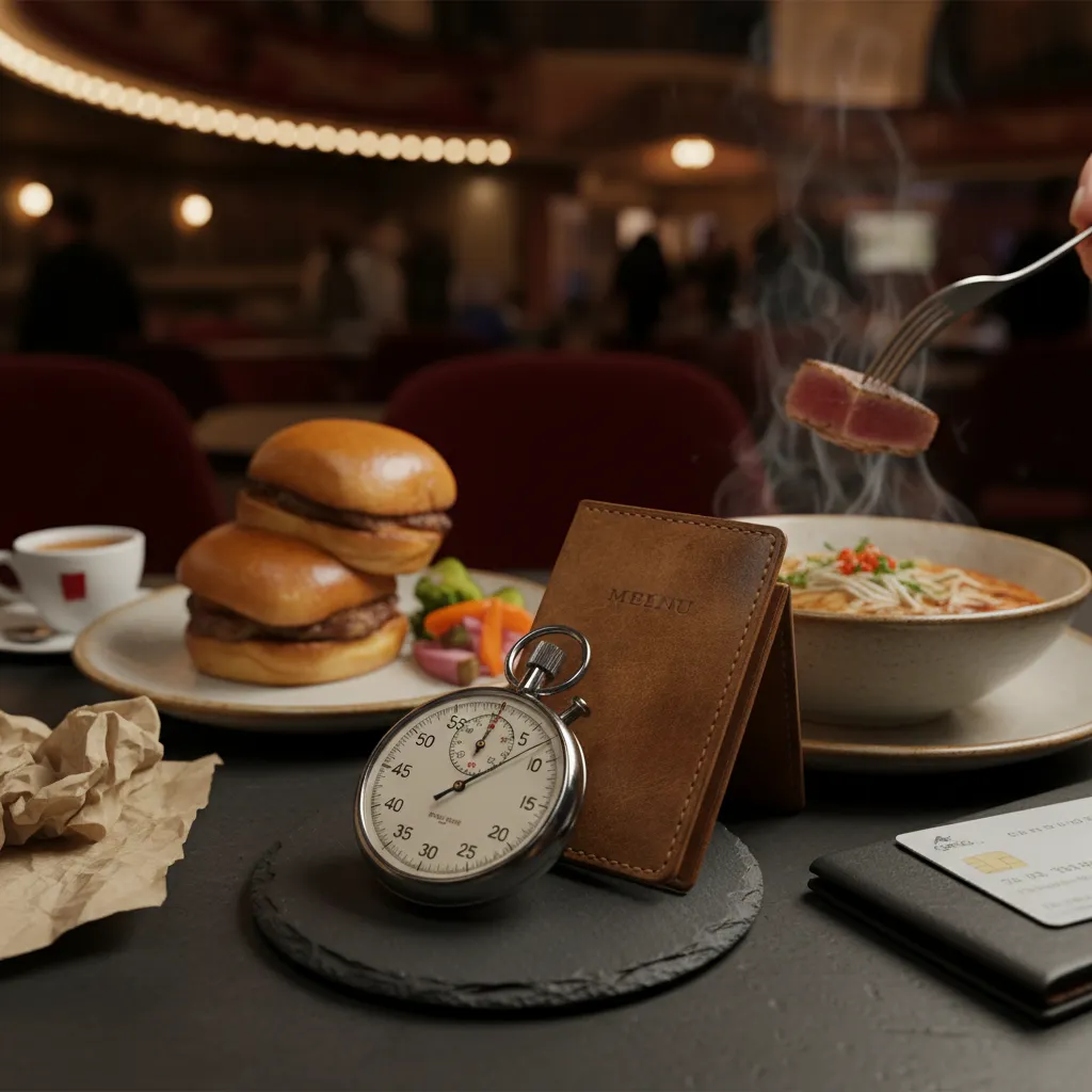 Editorial detail for Fast Pre-Theater Restaurants For Dinner In Under 45 Minutes in NYC.