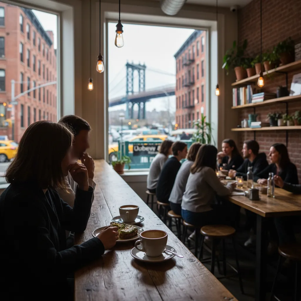 Cover image for NYC Date Spots Halfway Between Two Boroughs in NYC.