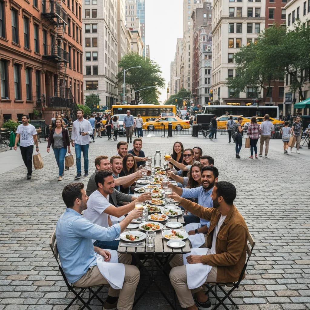 Cover image for NYC Restaurants With No Minimum Spend For Large Groups in NYC.