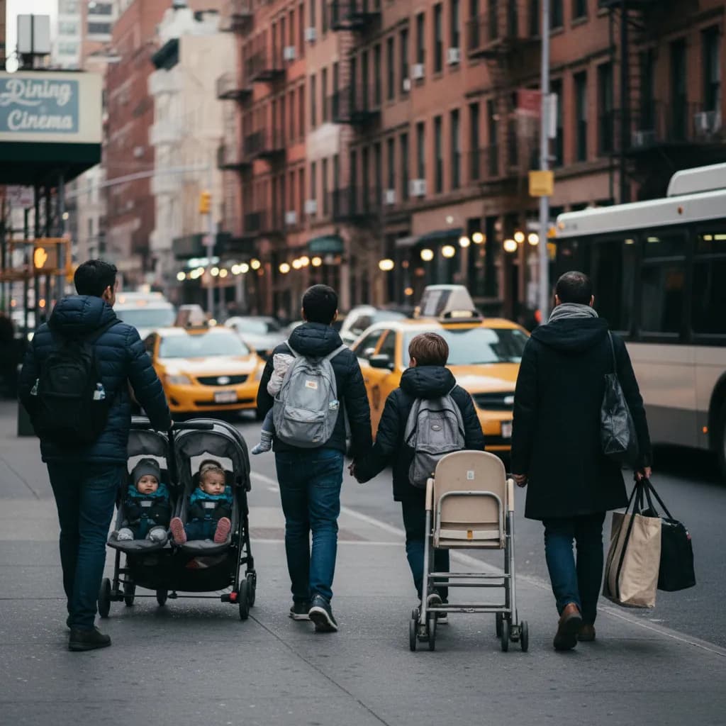 Local NYC scene for NYC Restaurants With Room For Strollers And High Chairs Before Movie Night.