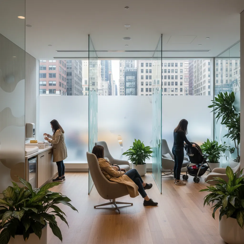 Cover image for Public Lactation Rooms And Breastfeeding-Friendly Spaces Across NYC in NYC.