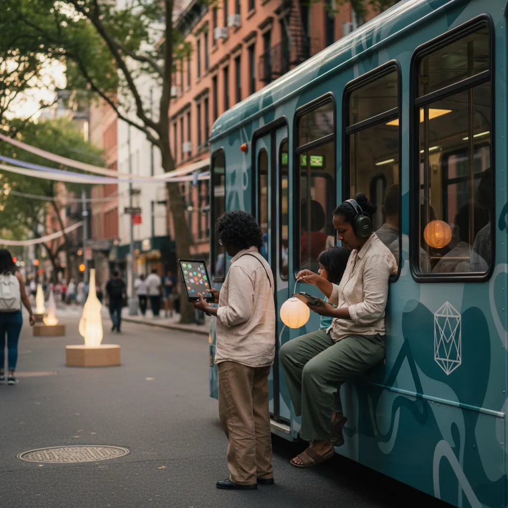 Local NYC scene for Sensory-Friendly Fourth Of July Alternatives To Fireworks.
