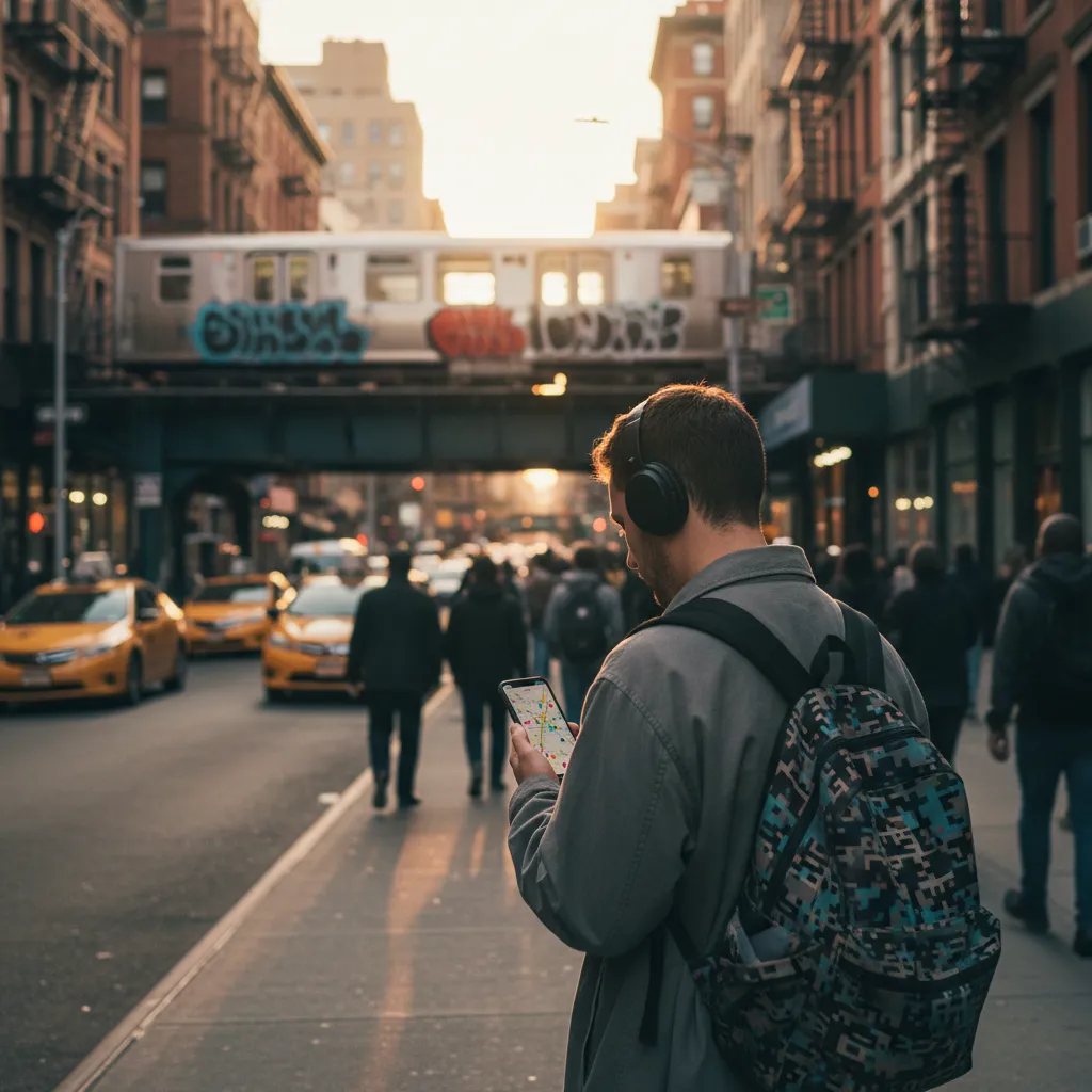Local NYC scene for Sensory-Friendly NYC Weekend Itinerary For Adults.