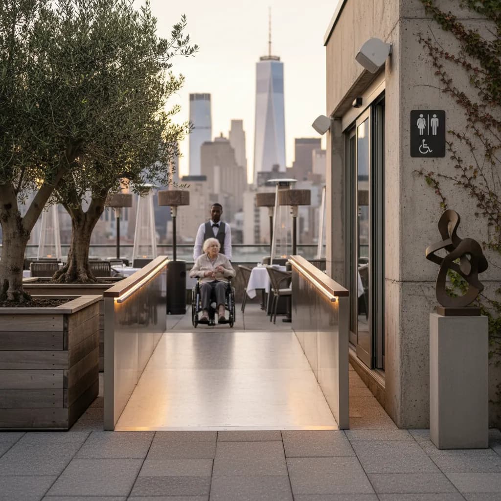 Editorial detail for Step-Free Rooftop Restaurants Across NYC With Step-Free Restrooms in NYC.