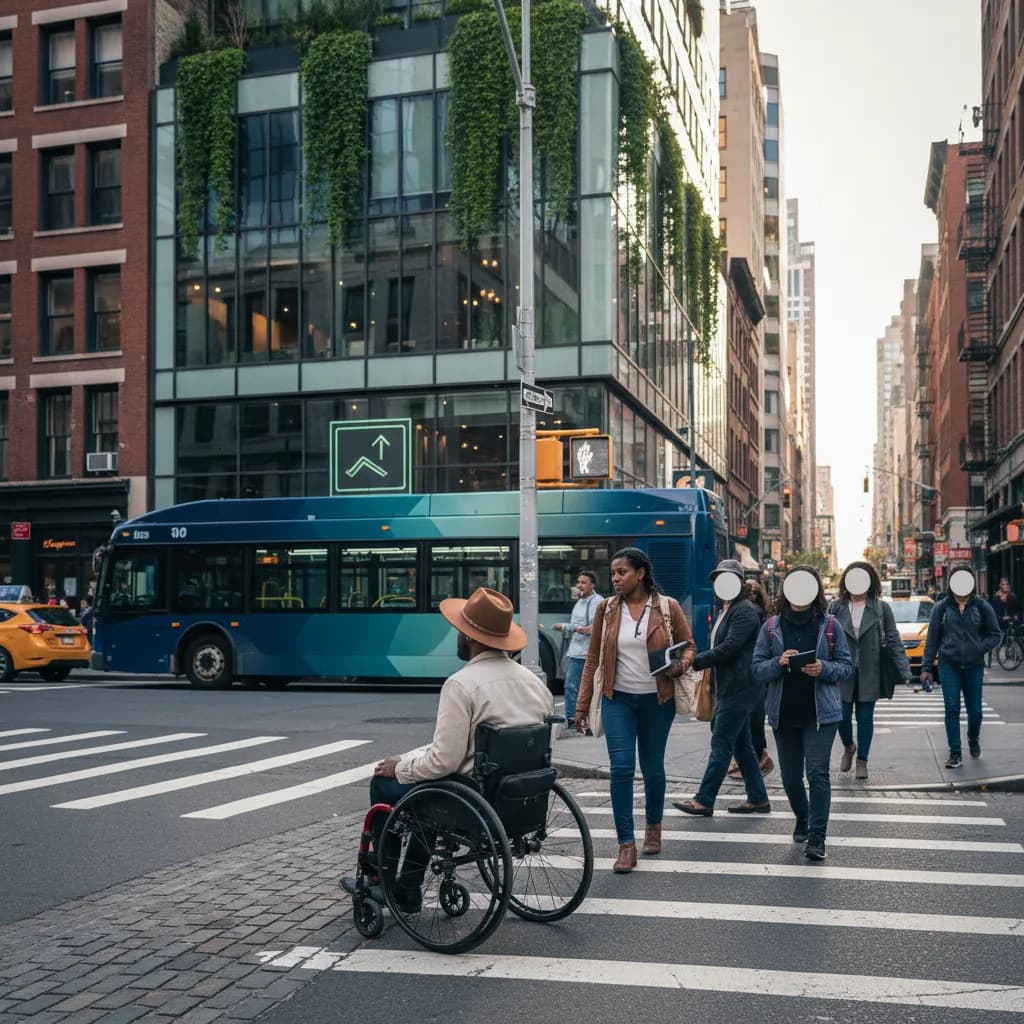Local NYC scene for Step-Free Rooftop Restaurants Across NYC With Step-Free Restrooms.