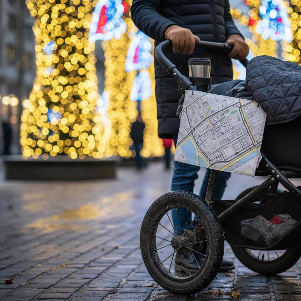 Editorial detail for Stroller-Friendly NYC Holiday Lights Route in NYC.