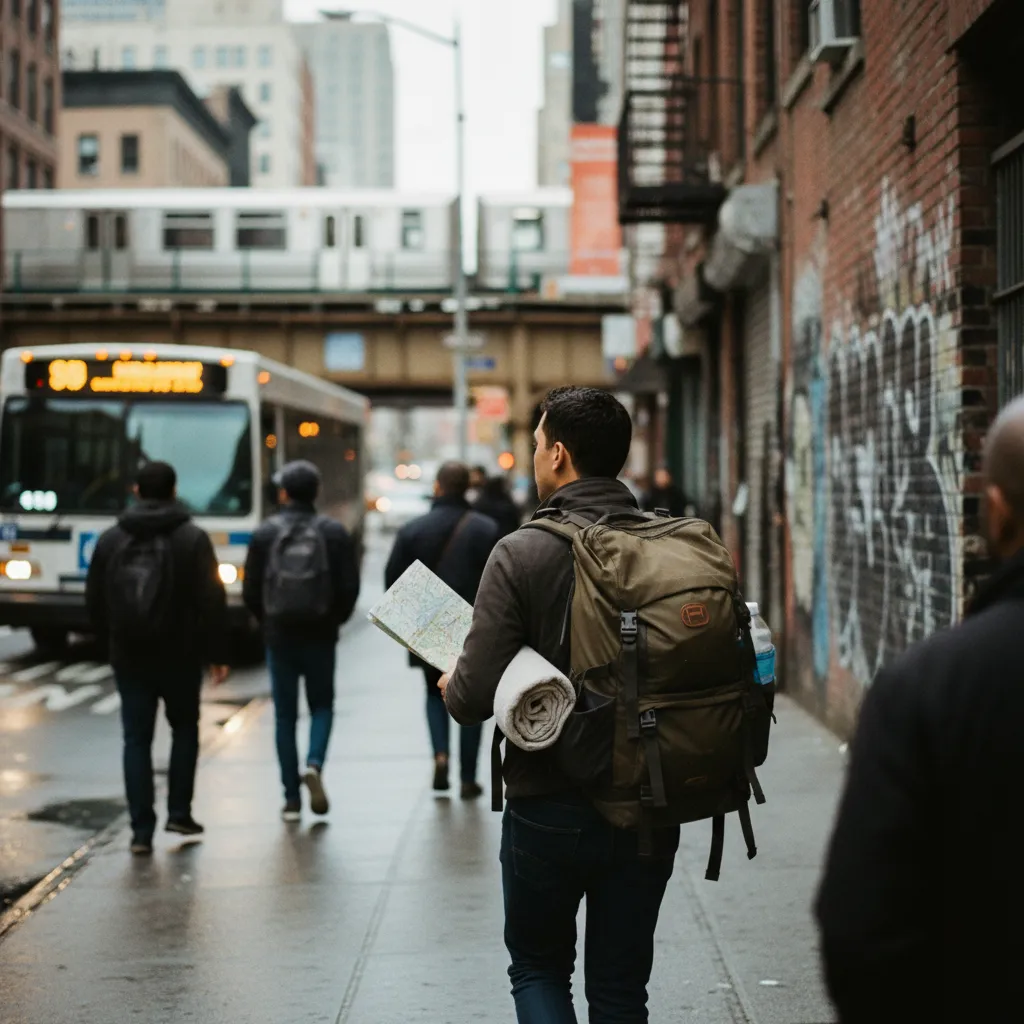 Local NYC scene for Where To Take A Shower Across NYC Without Booking A Hotel.