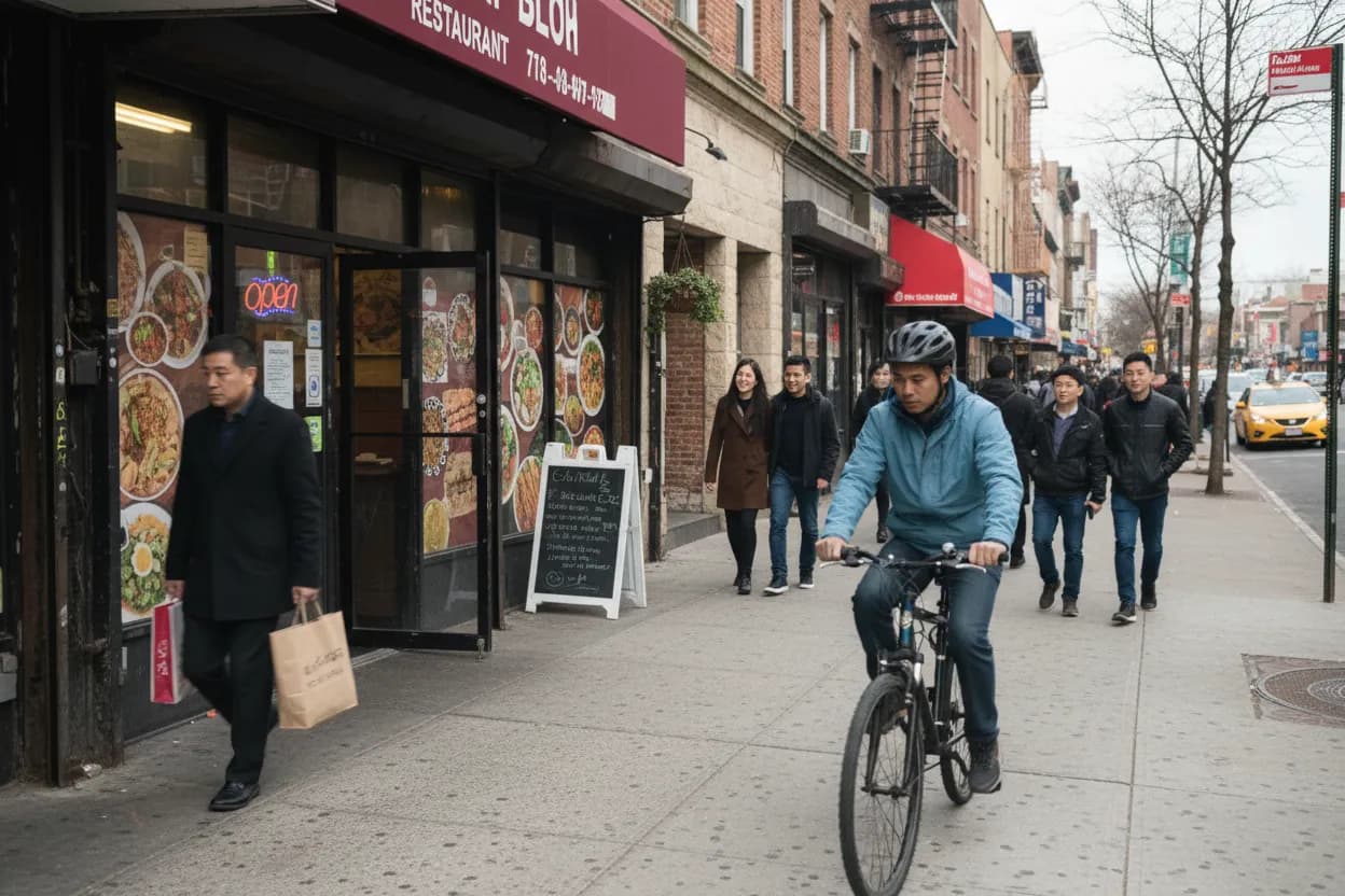 Cover scene for Nurlan Uyghur Restaurant in Flushing for a Big-Table Dinner Beyond the Usual Noodles