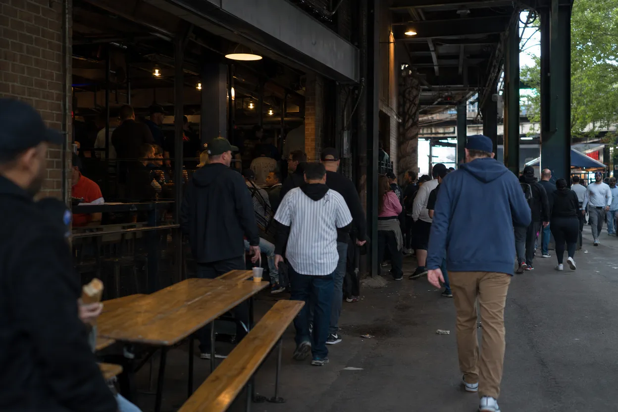 NYC experience scene for Yankees Road Game at Stan’s When Bronx Regulars Want the Stadium Feel