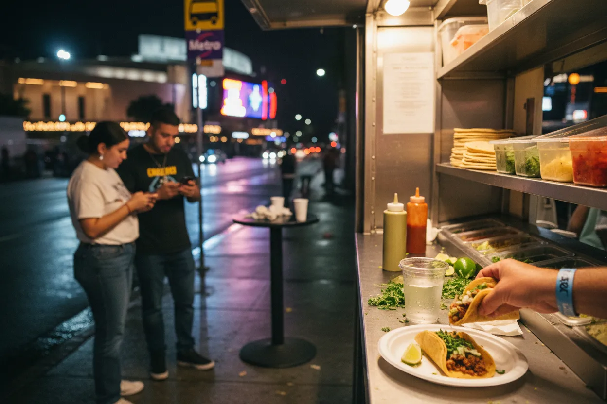 Local detail for LA Food Open Near Me After Concerts and Games