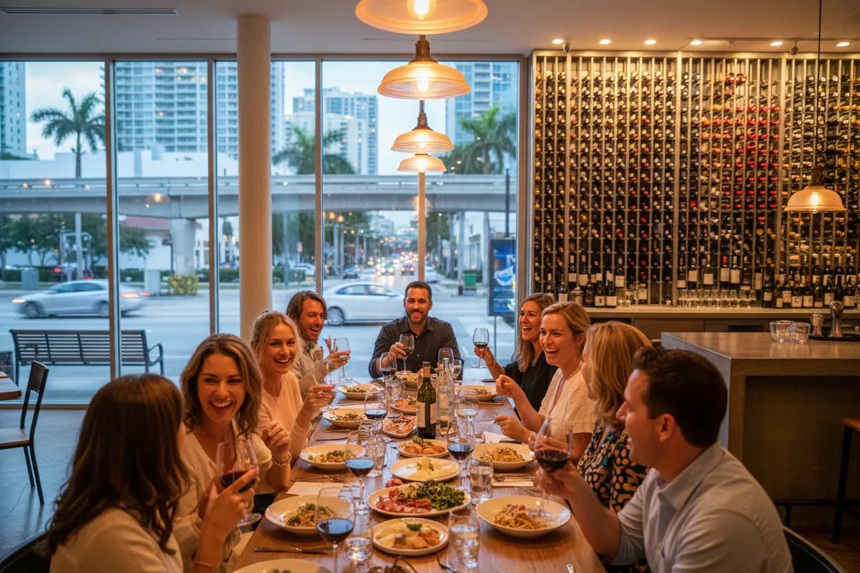 Local detail for Sixty Vines Miami Guide for Wine-Focused Group Dinners