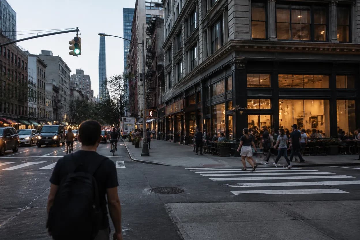 Realistic city scene for zohran mamdani: A Practical NYC Market Meal Guide