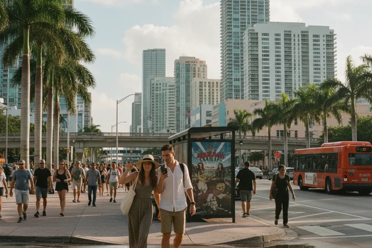 Practical city scene for george lombard jr: Where Miami Fans Can Watch Together