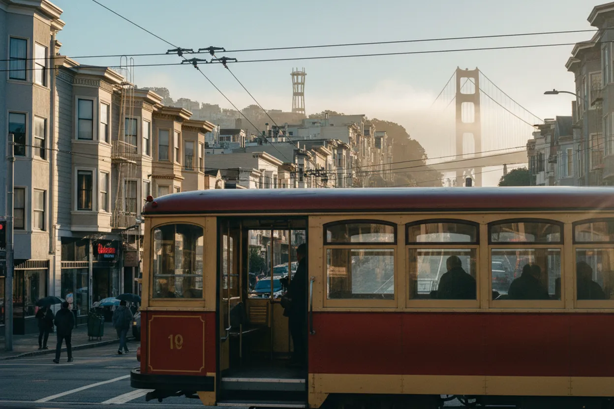 Realistic city scene for luke weaver: A San Francisco Sports and Social Plan