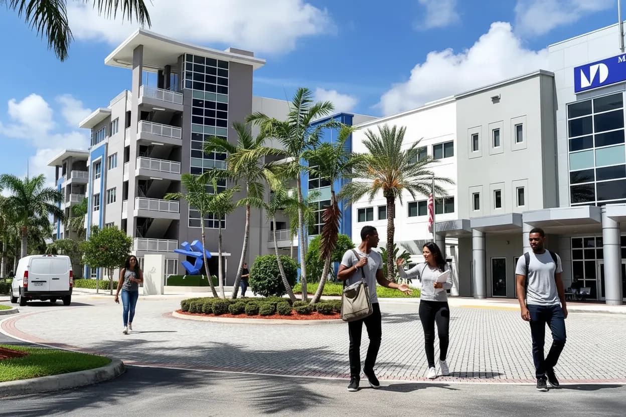 Miami experience scene for anamaria goltes style board plan for Miami fashion students