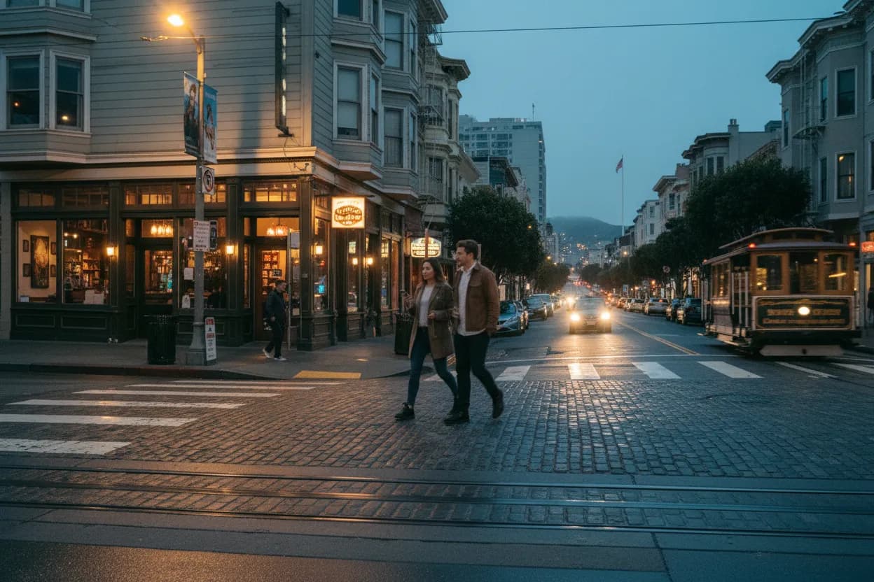 Practical city scene for solar eclipses: A Useful San Francisco City Guide