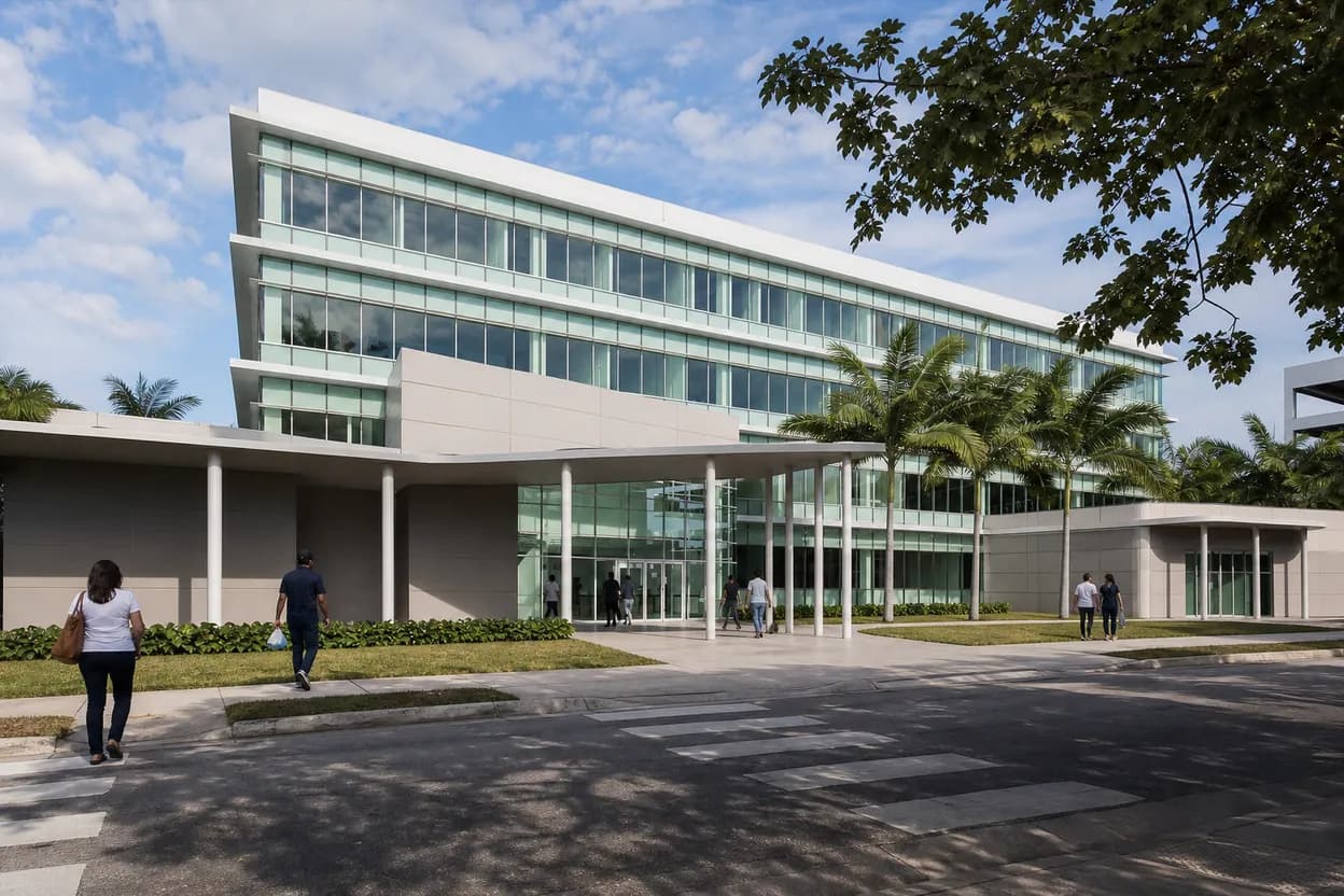 Cover scene for measles vaccine access around Miami-Dade health clinics and public sites