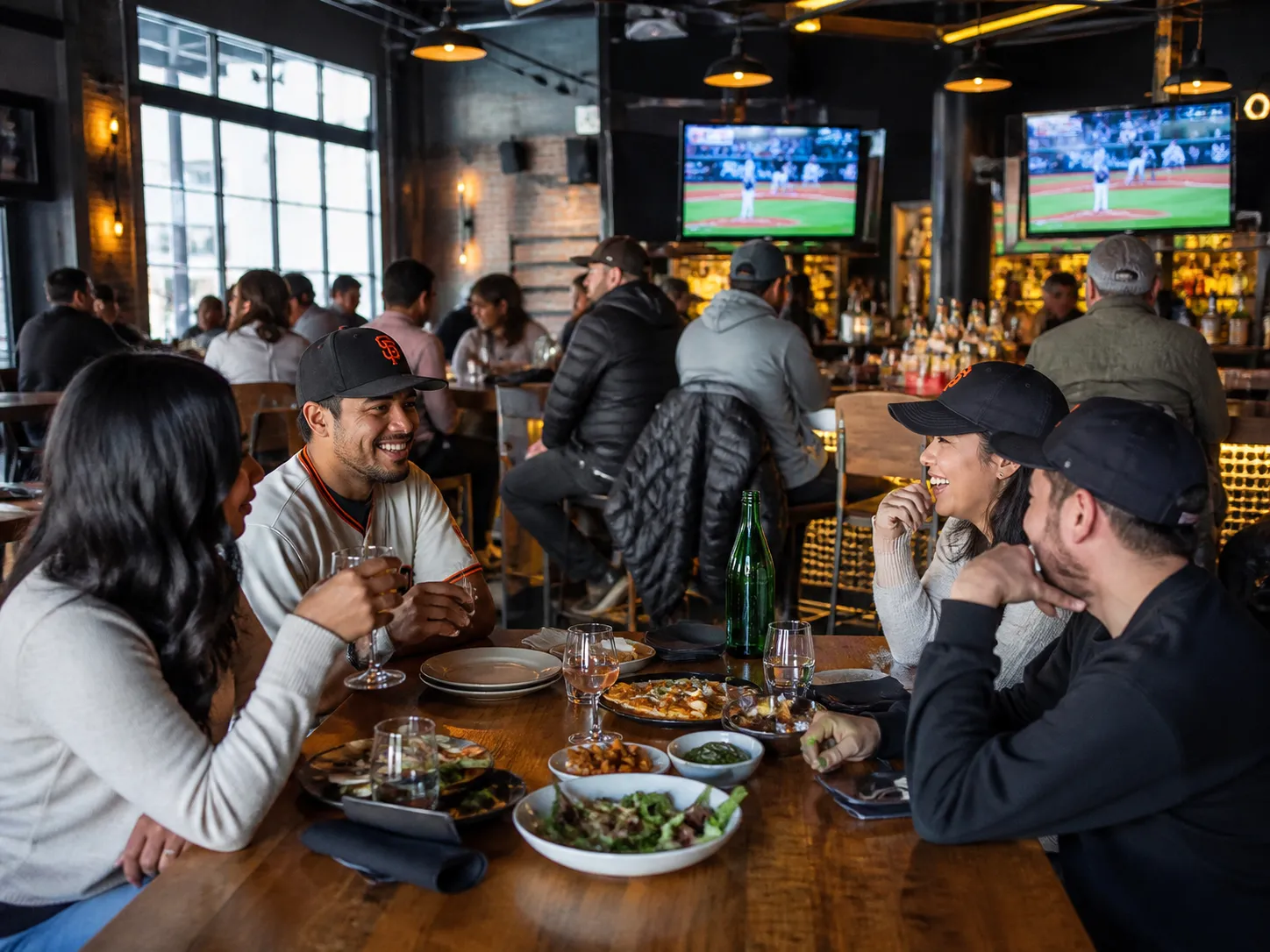 Editorial detail for twins vs royals Restaurant Choices Near Oracle Park Screens in San Francisco