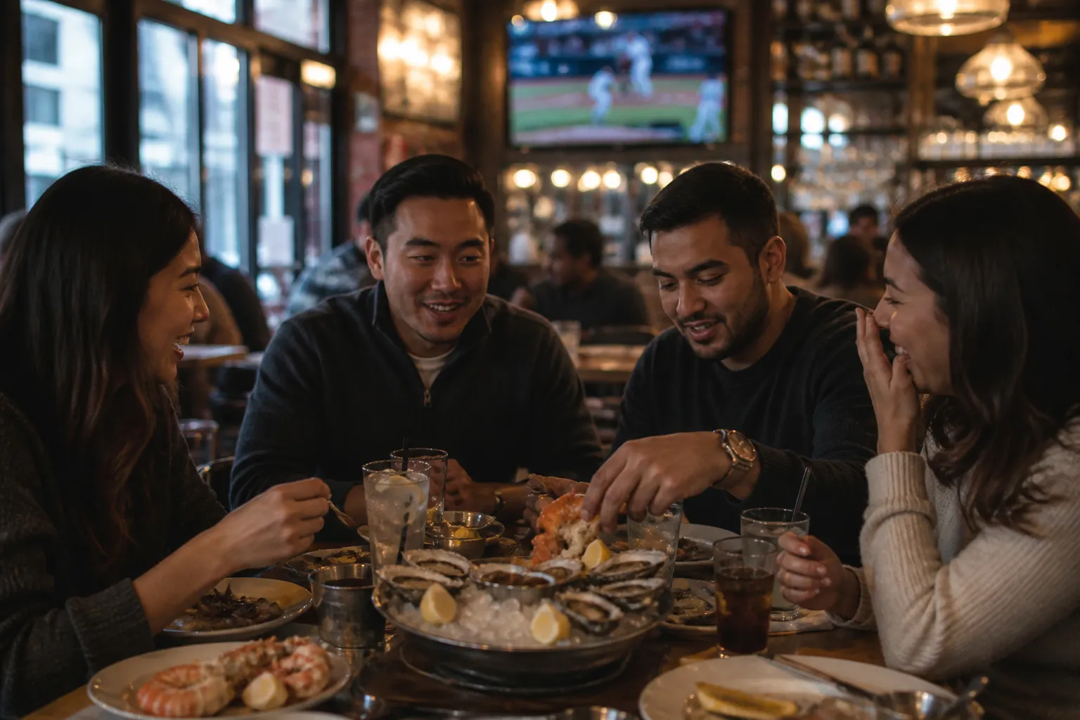 Editorial detail for marlins vs braves Seafood Dinner Choices Before NYC Watch in NYC