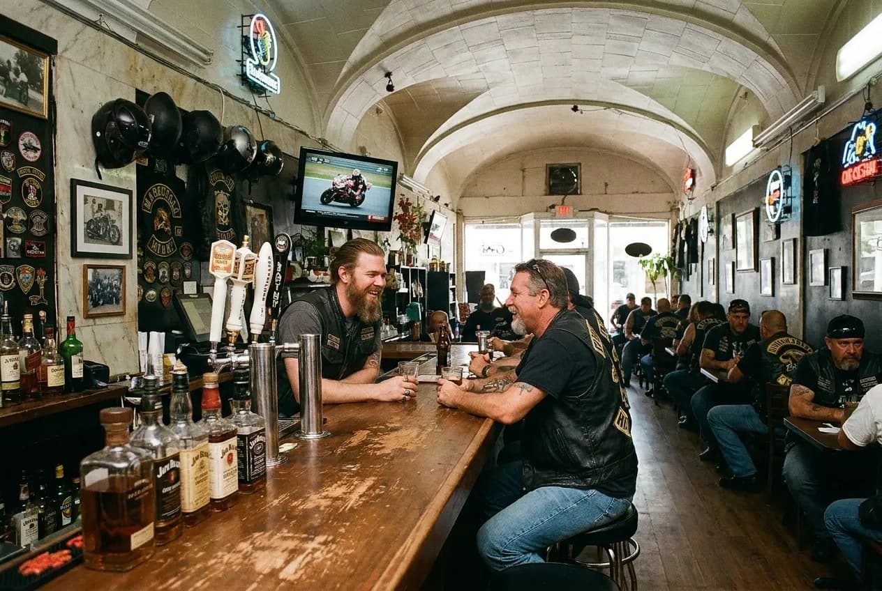 Editorial detail for Ryan Hurst Character Vibes: Miami Bars with Outlaw Biker Aesthetic in Miami