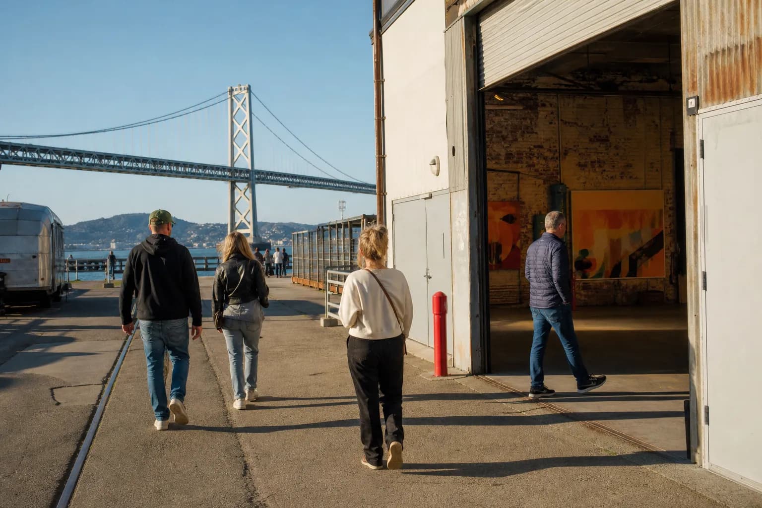 Local scene for alex hughes Neighborhood Guide to Dogpatch Galleries and Lunch in San Francisco