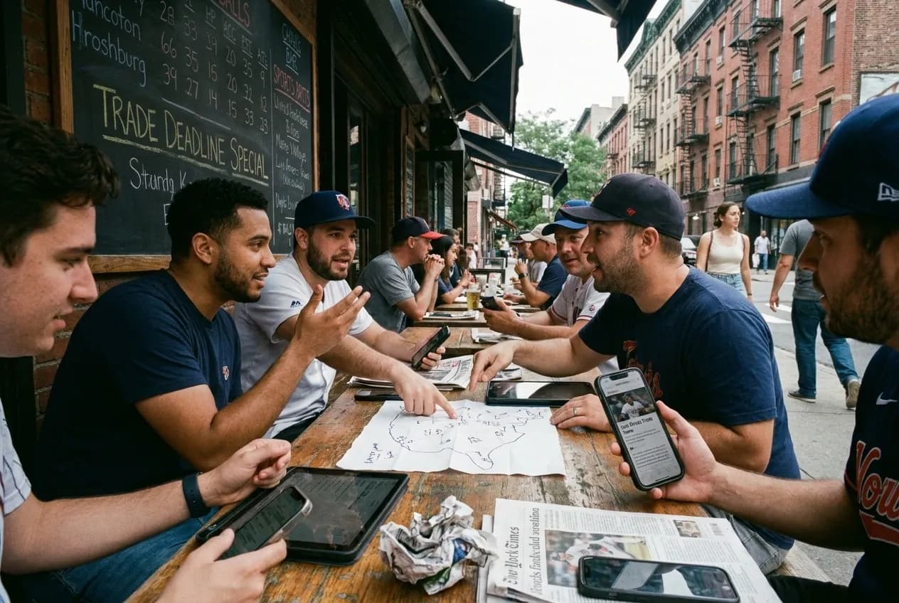 Local scene for Luis Arraez Trade News: NYC Neighborhood Spots for Baseball Analysis in NYC