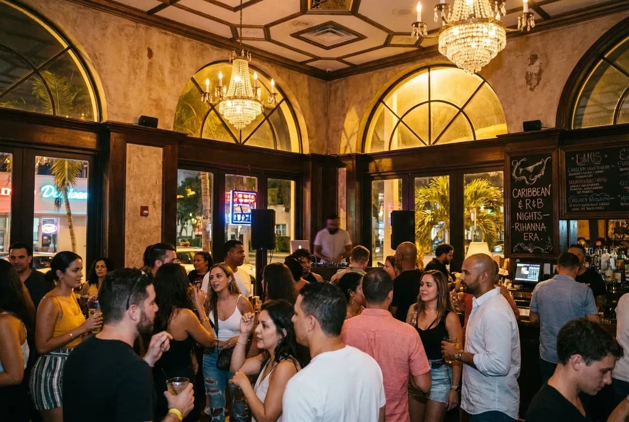 Cover for Rihanna Music Nights: Miami Bars Playing Caribbean and R&B Playlists in Miami