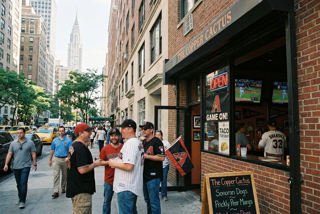 Local scene for Arizona Diamondbacks NYC Fan Hideouts: Hidden Gem Sports Bars in NYC