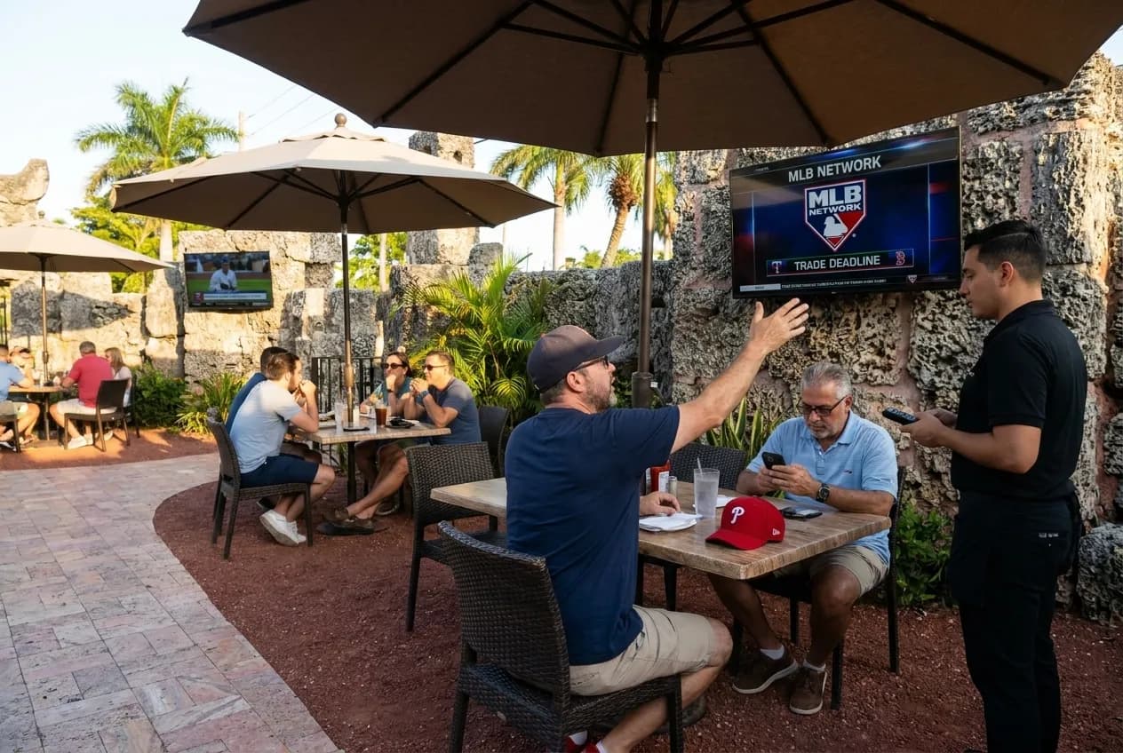 Editorial detail for Phillies Trade Deadline: Miami Restaurants with MLB Network and Trade Coverage in Miami