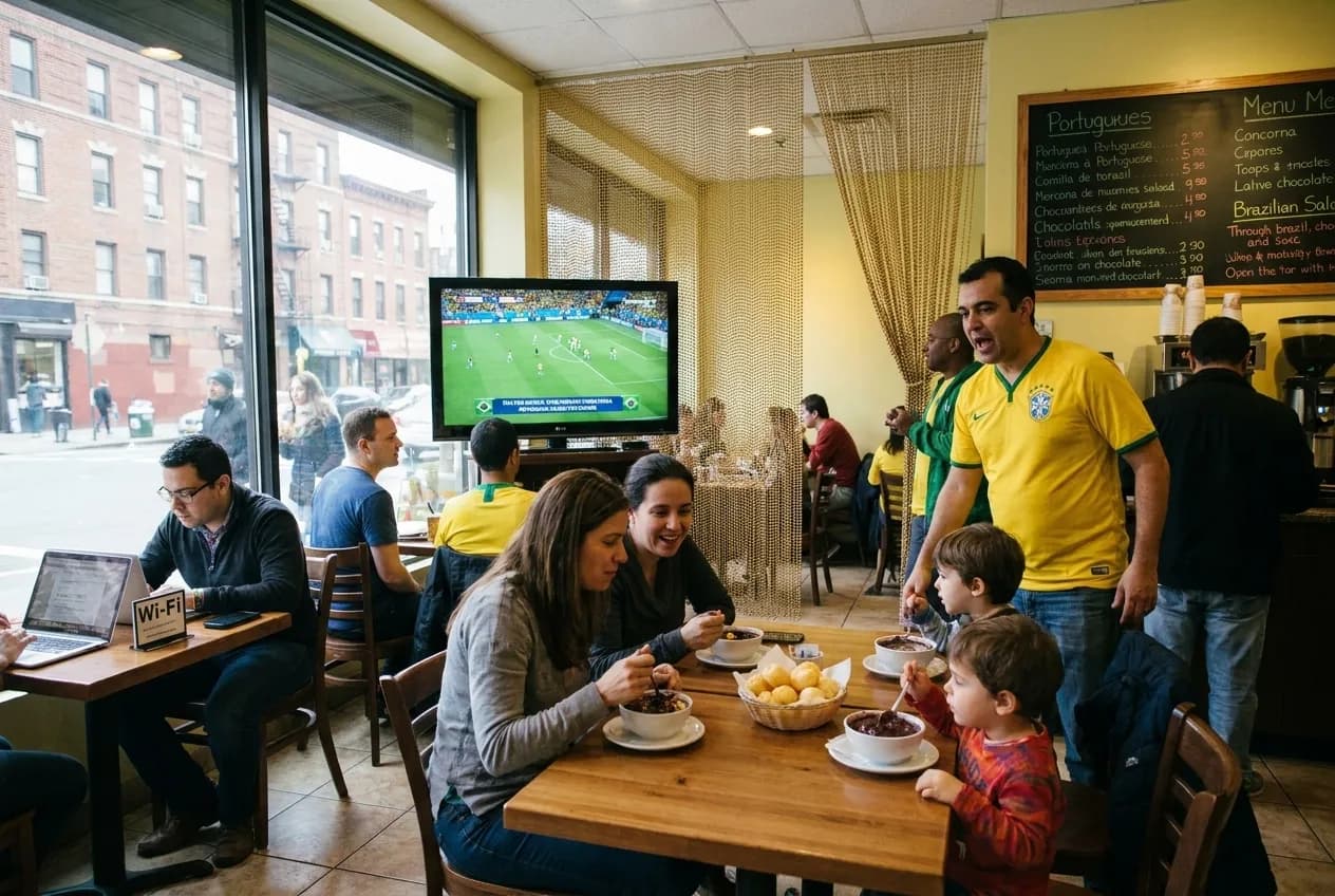 Editorial detail for neymar: NYC Brazilian Caf s for Soccer News and A in NYC