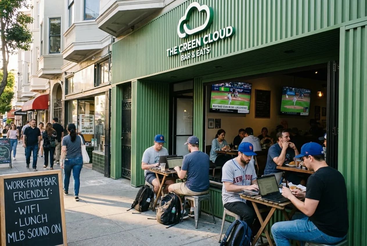 Editorial detail for MLB Baseball Trade Deadline: SF Work-From-Bar Route for Fans in San Francisco