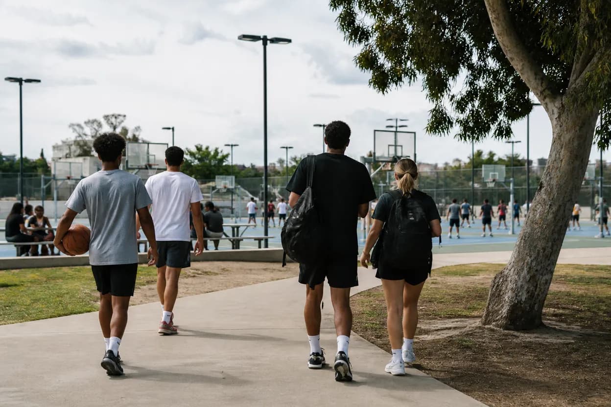 Los Angeles experience scene for Los Angeles Workshops Inspired by Julian Newman's Basketball Journey
