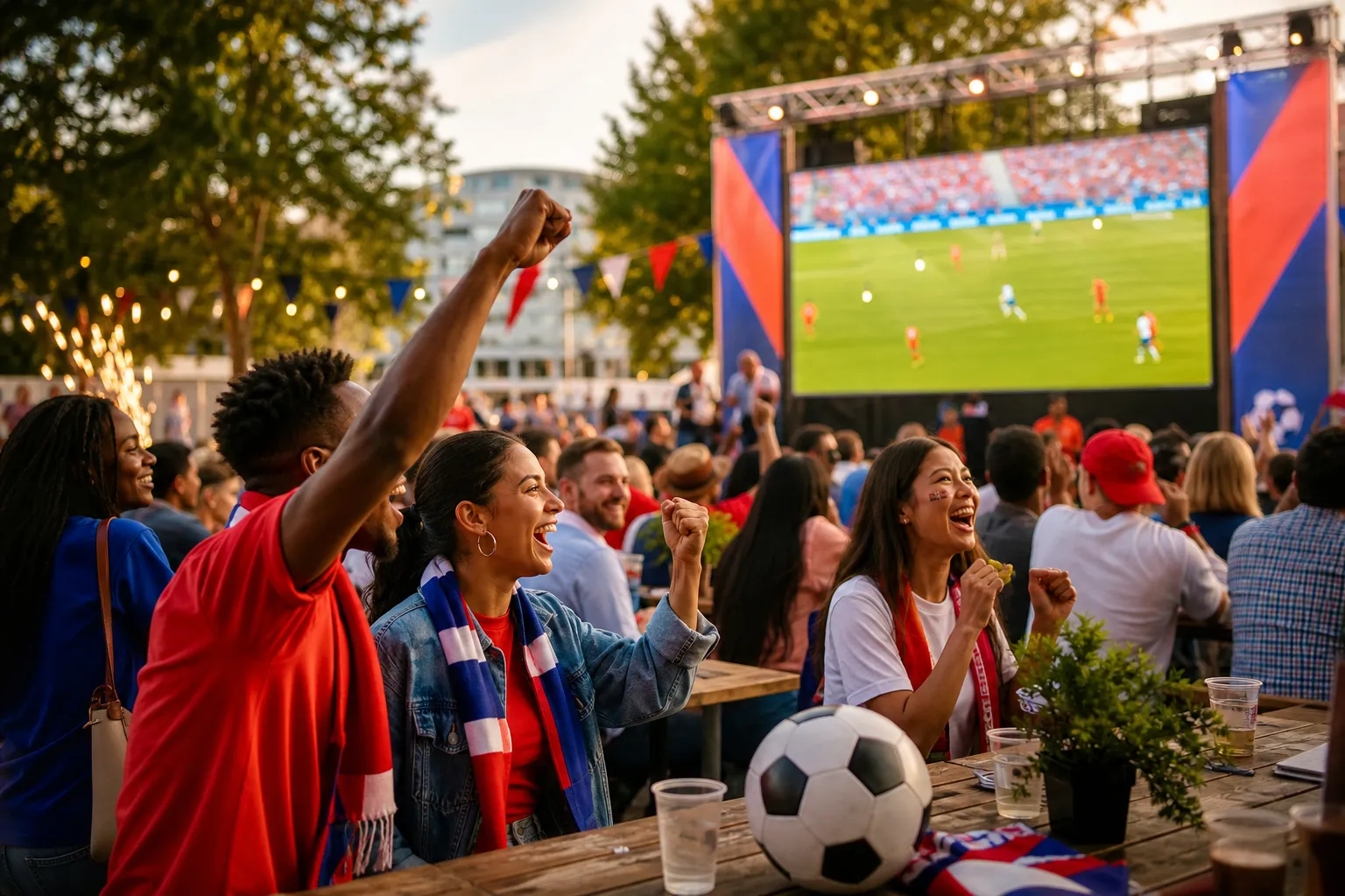 Kansas City World Cup match-day scene