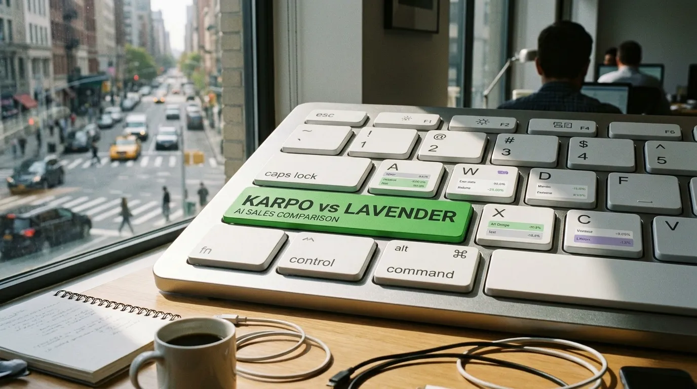 Photorealistic Karpo versus Lavender comparison cover