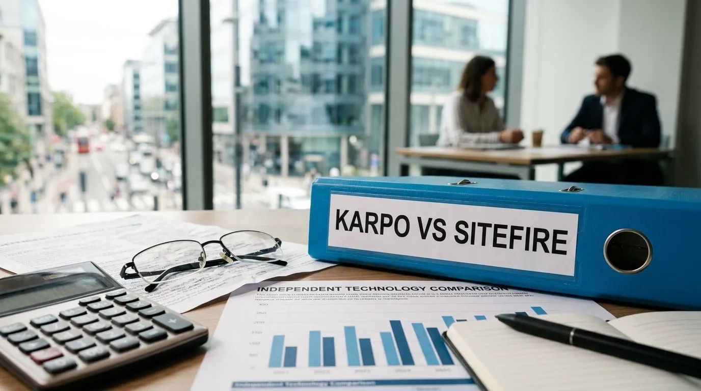 Photorealistic Karpo versus Sitefire comparison cover