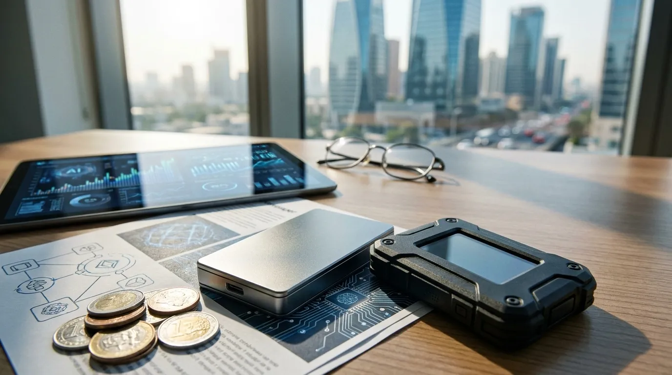 Photorealistic Karpo versus Uno Wallet comparison cover