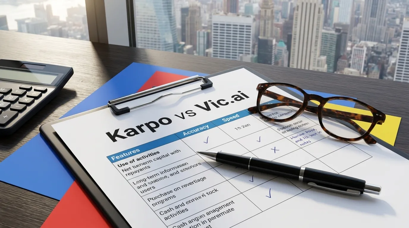 Photorealistic Karpo versus Vic.ai comparison cover