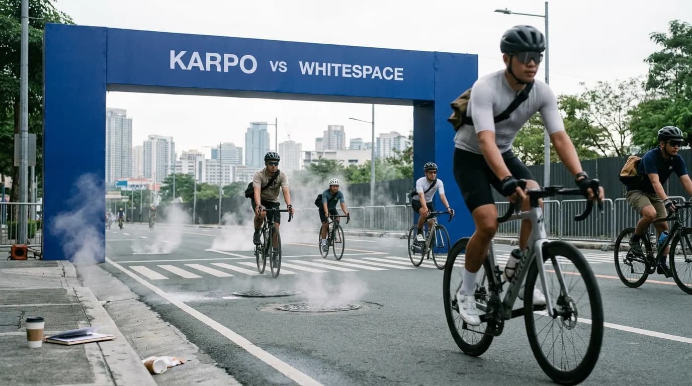 Photorealistic Karpo versus Whitespace comparison cover