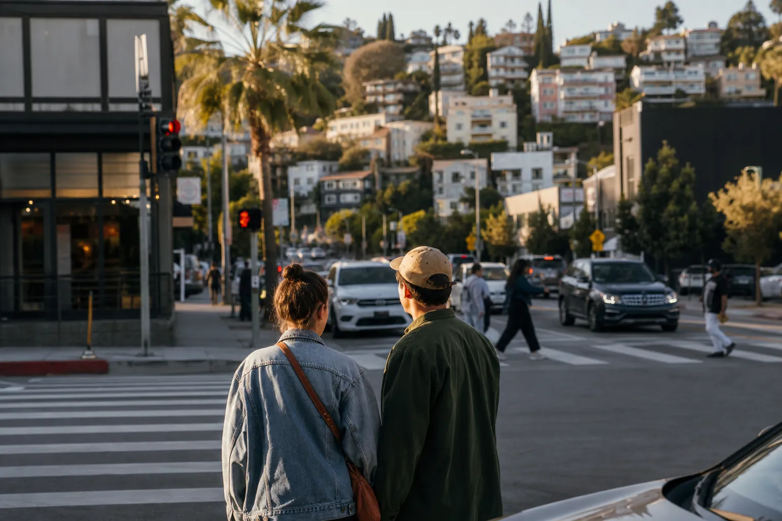 Distinct real-scene reference image for LA: are harry and amber still together: LA guide for a low-friction day