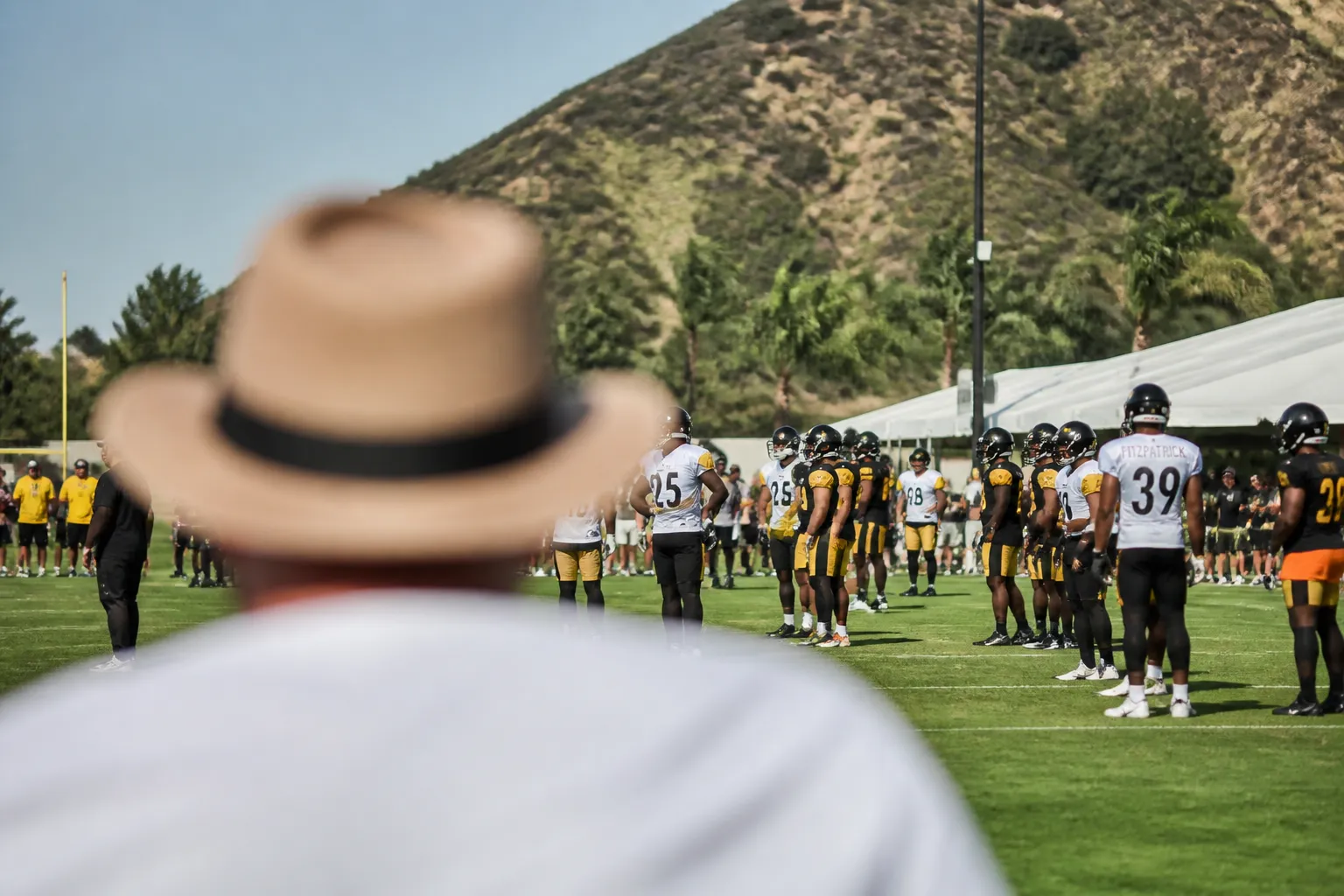 Distinct real-scene reference image for LA local plan around mike mccarthy steelers training camp