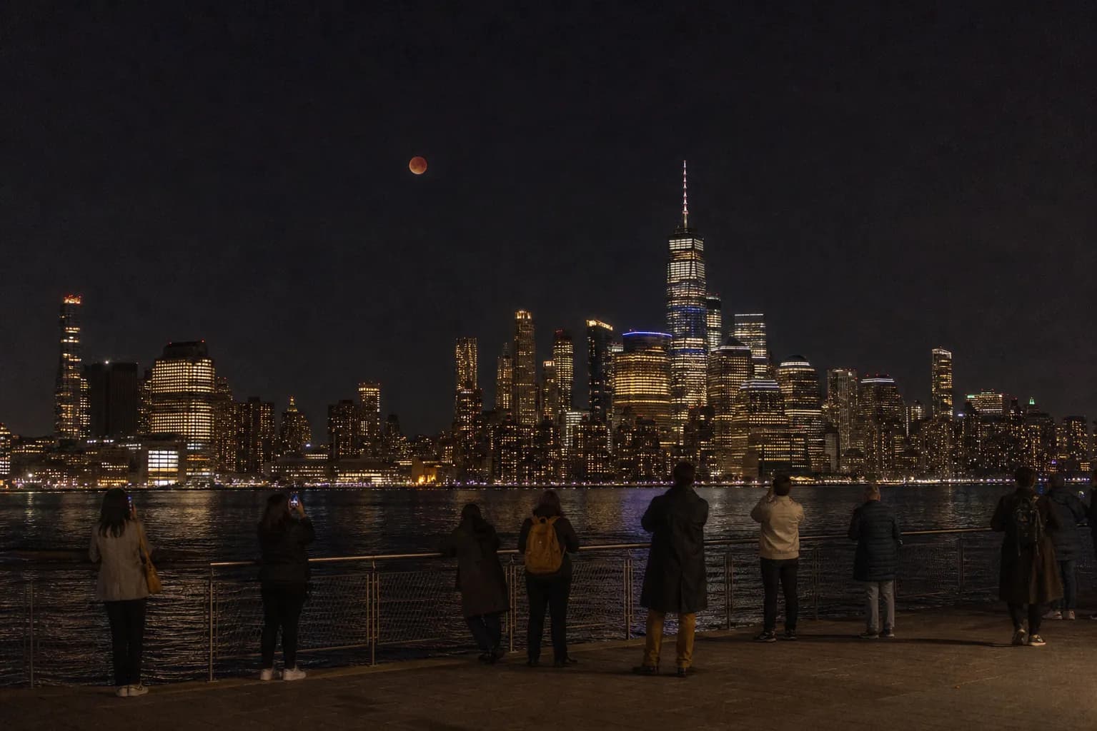 Distinct real-scene reference image for NYC local plan around lunar eclipse 2026