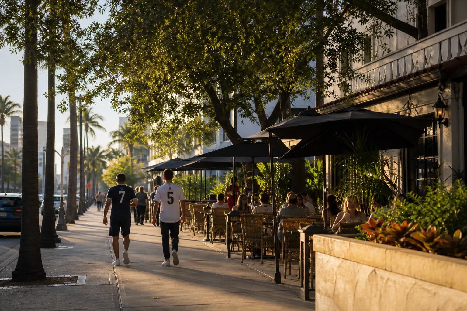 deportivo - real madrid: Miami local plan that stays flexible — local scene detail