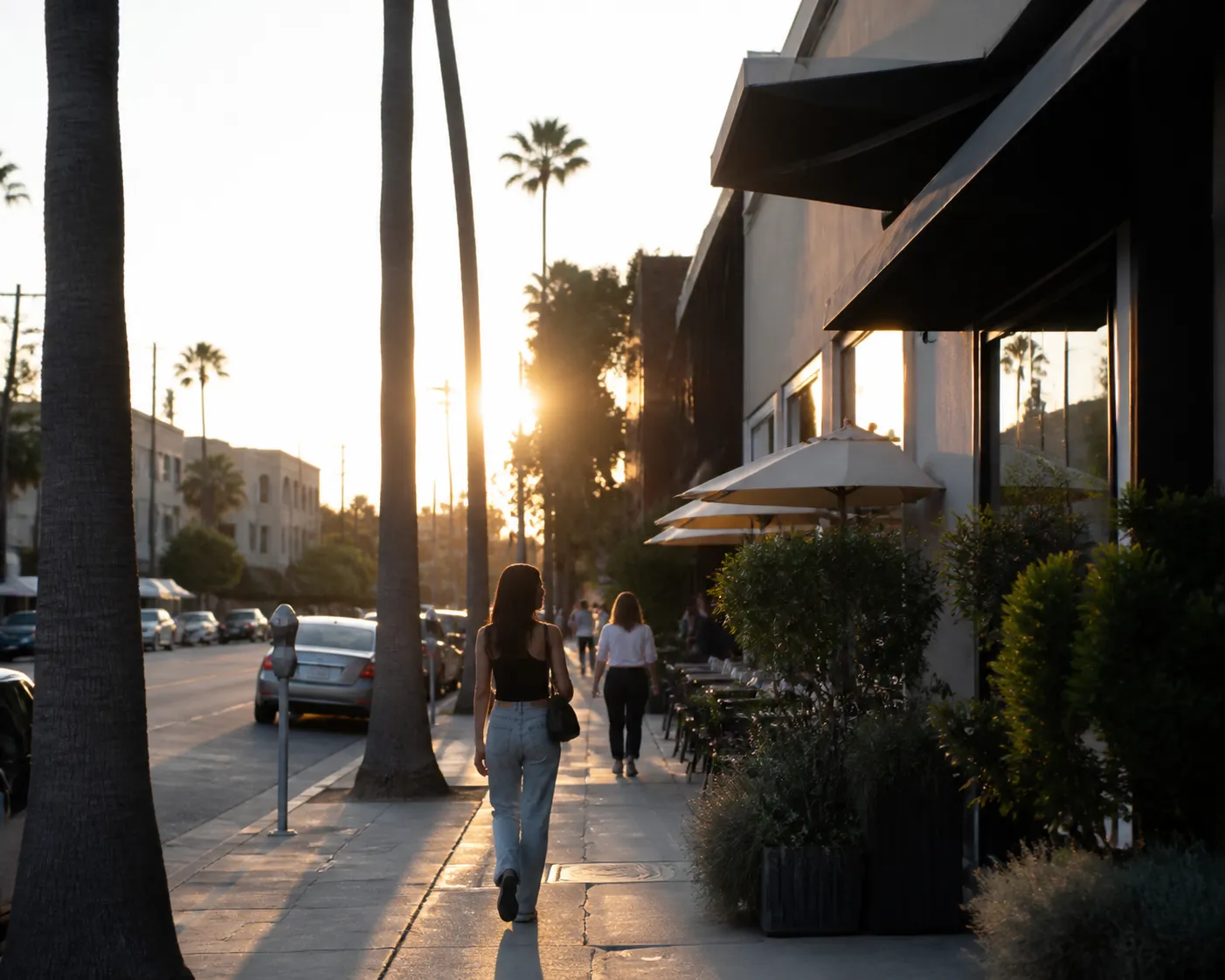 Distinct real-scene reference image for LA local plan around phoebe gates