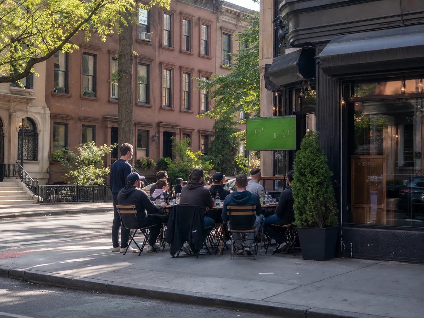 Distinct real-scene reference image for NYC: everton vs newcastle: NYC route before you commit