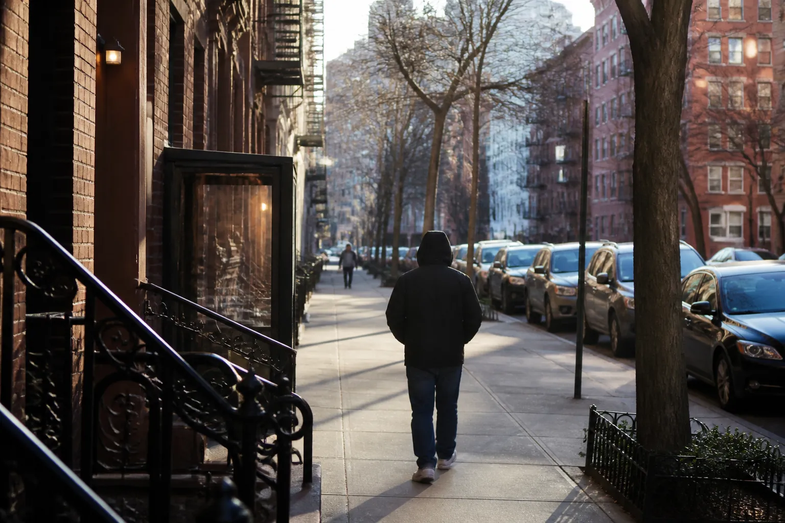 Distinct real-scene reference image for NYC local plan around raiders