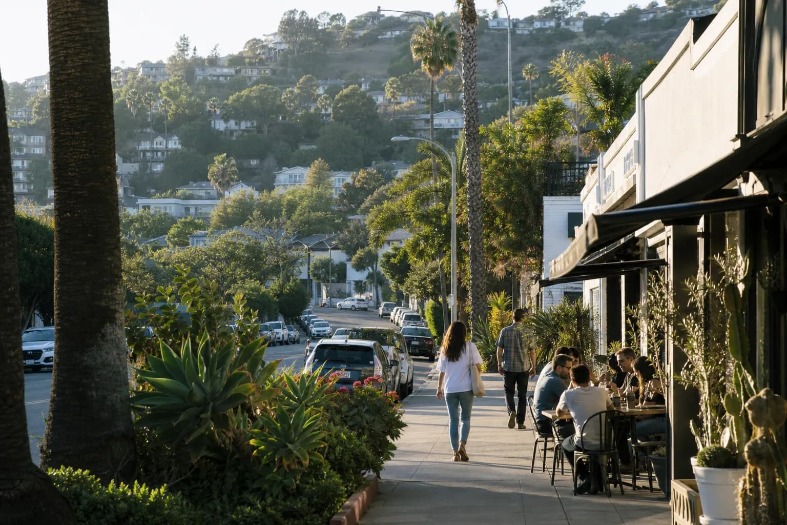 Distinct real-scene reference image for LA: eric lauer: LA guide for a low-friction day