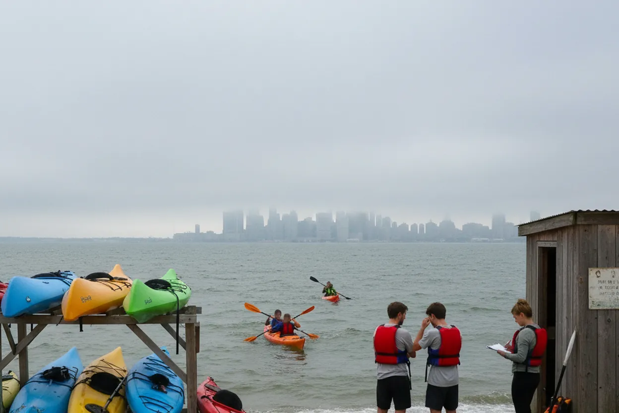 Cover scene for Kayak Staten Island in Tottenville: A Free Paddle Plan for Careful First-Timers