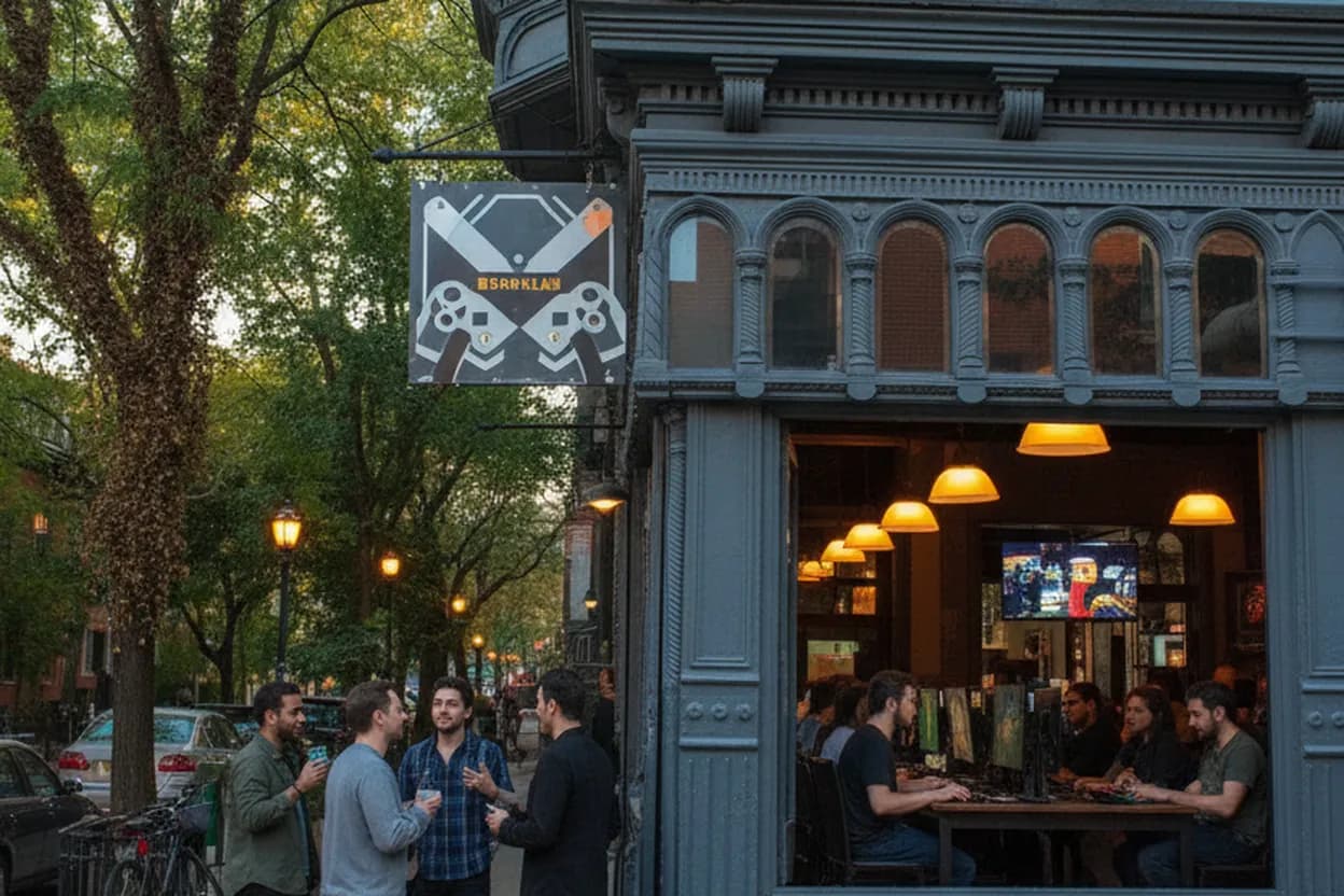 Cover scene for Rainy Esports Finals at BrookLAN When Williamsburg Bars Are Too Loud